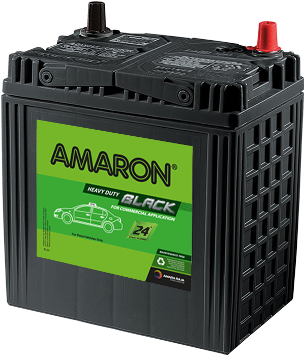 AMARON HEAVY DUTY BLACK (24 MONTHS WARRANTY)