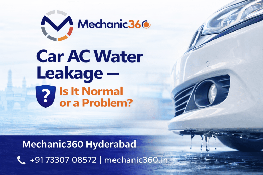 Car AC Water Leakage – Is It Normal or a Serious Problem?