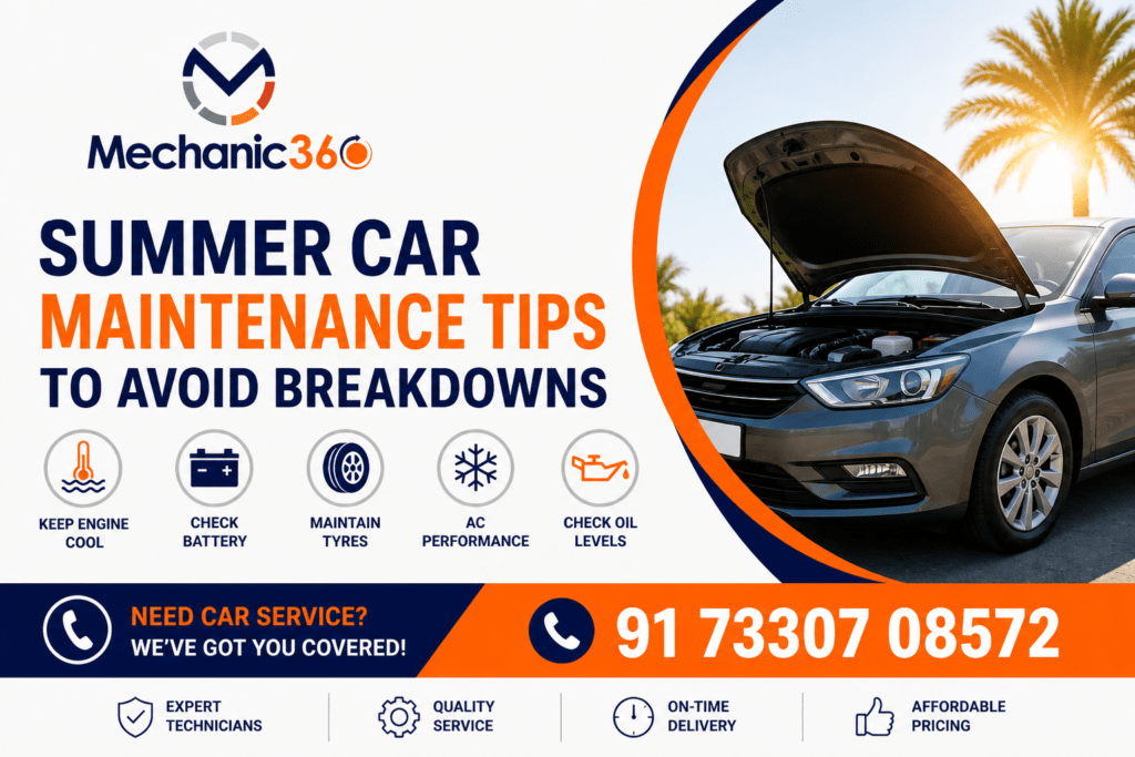 summer car maintenance tips | car repair service near me