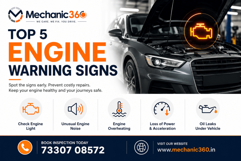 Mechanic360 engine warning signs and car diagnostics guide