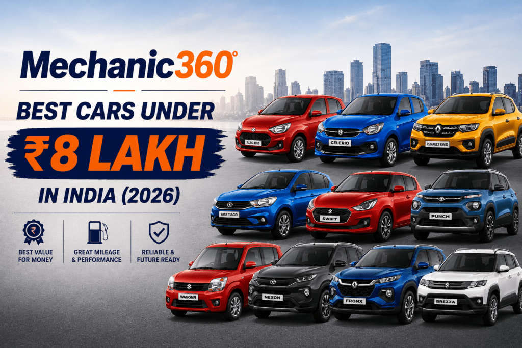 Cars Under ₹8 Lakh
